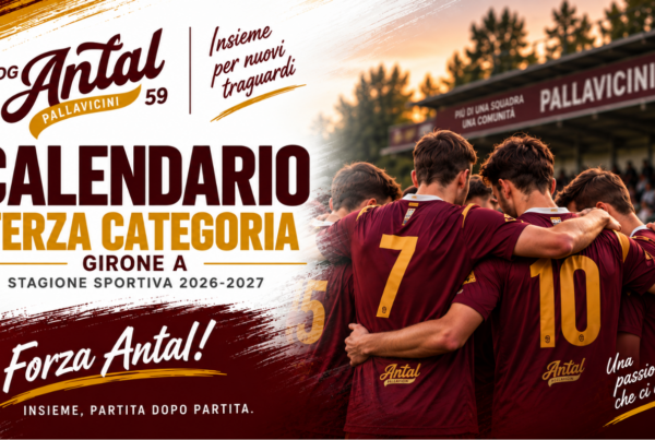 Calendario RDG Antal 59 Terza Categoria Bologna Girone A 2026-2027